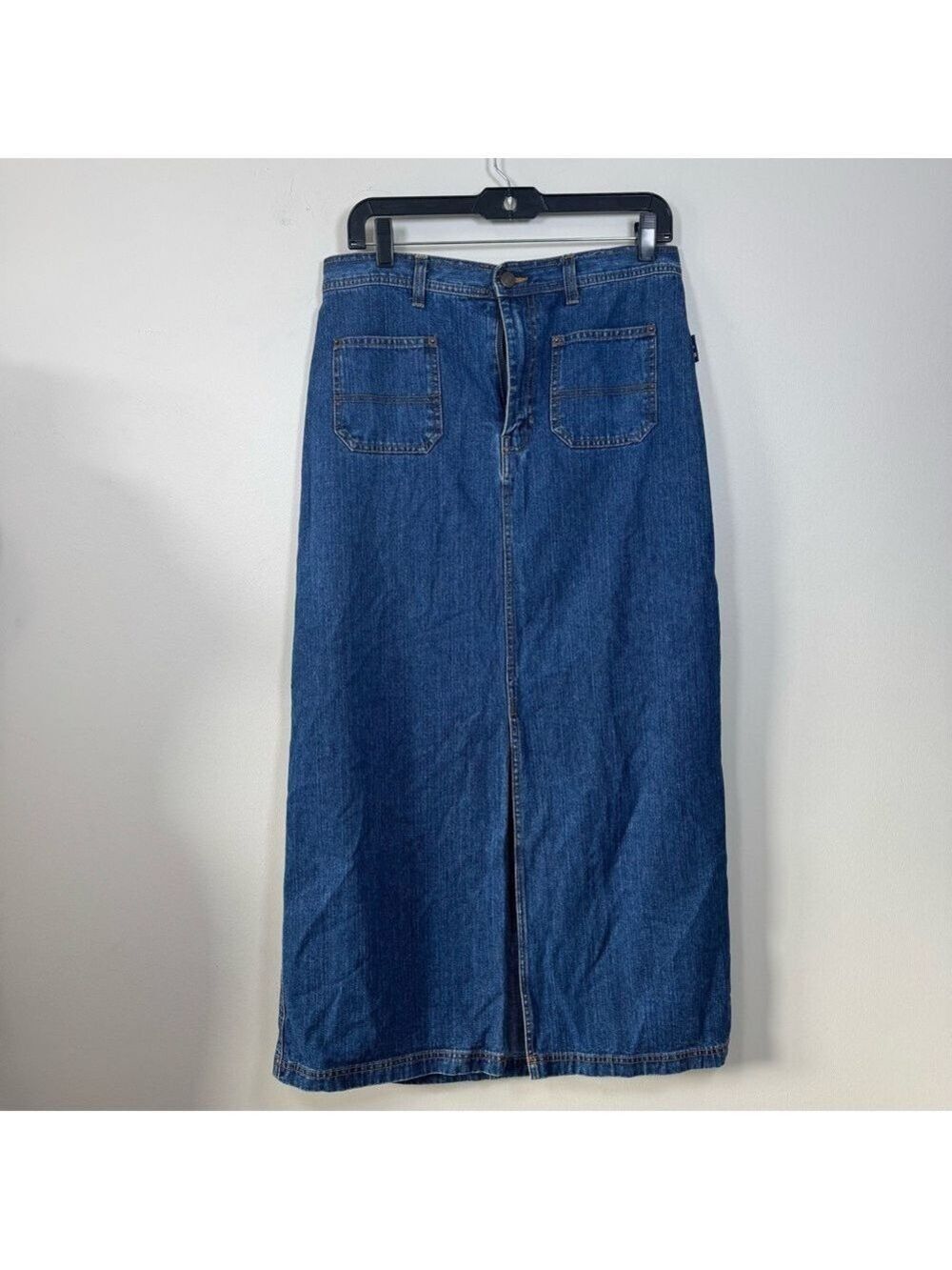 Vintage Bliss Blass Denim Maxi Skirt size 10